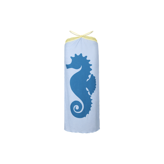 Seahorse towel skirt