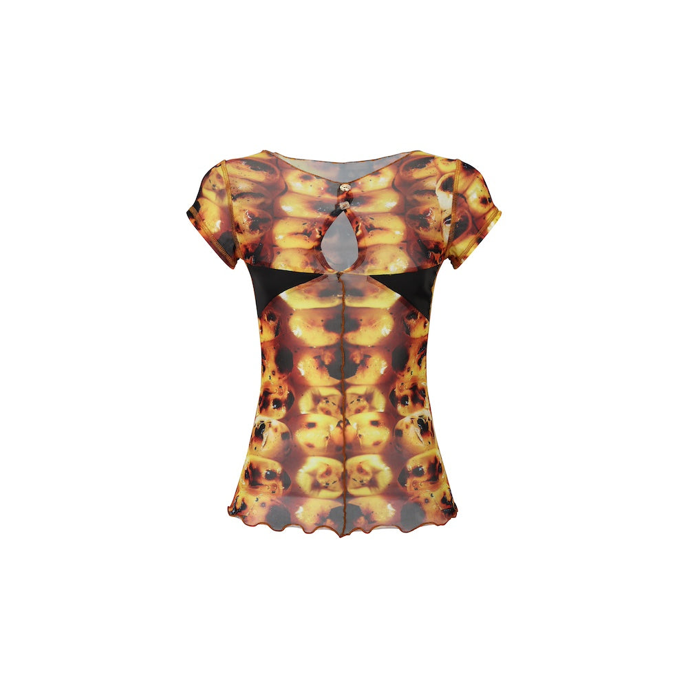 Grazia print tops
