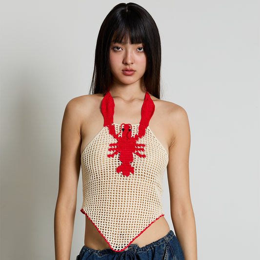 Crayfish crochet top