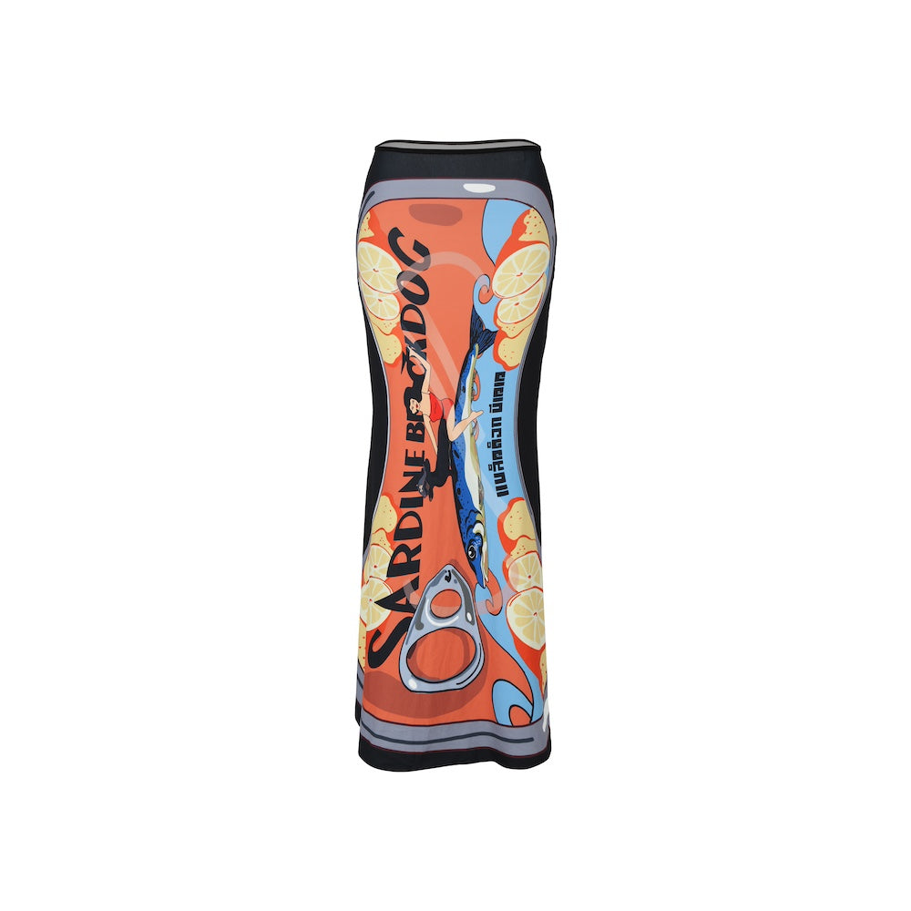 Sardine can skirt