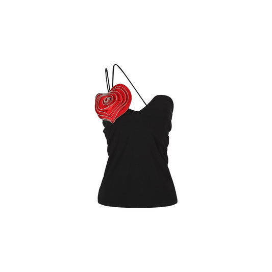 Heart zipper top
