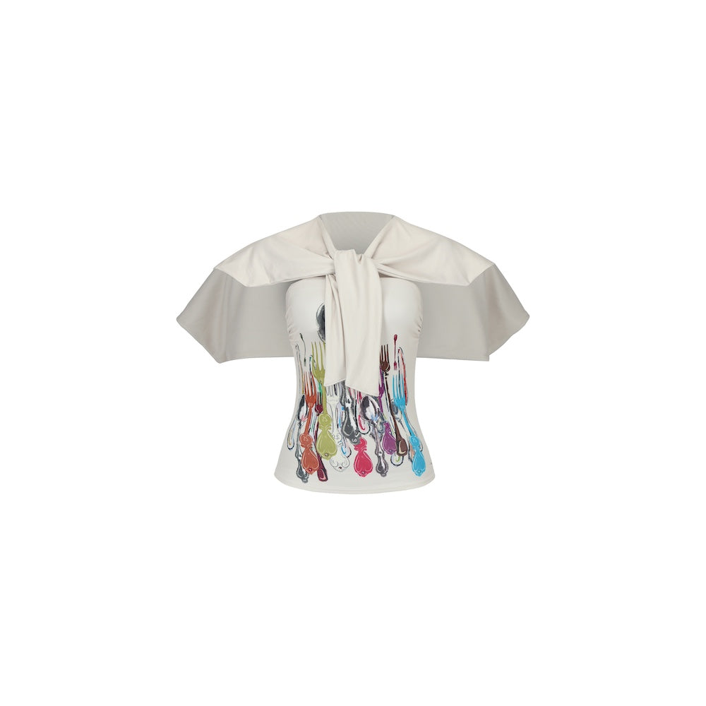 Tableware navy top