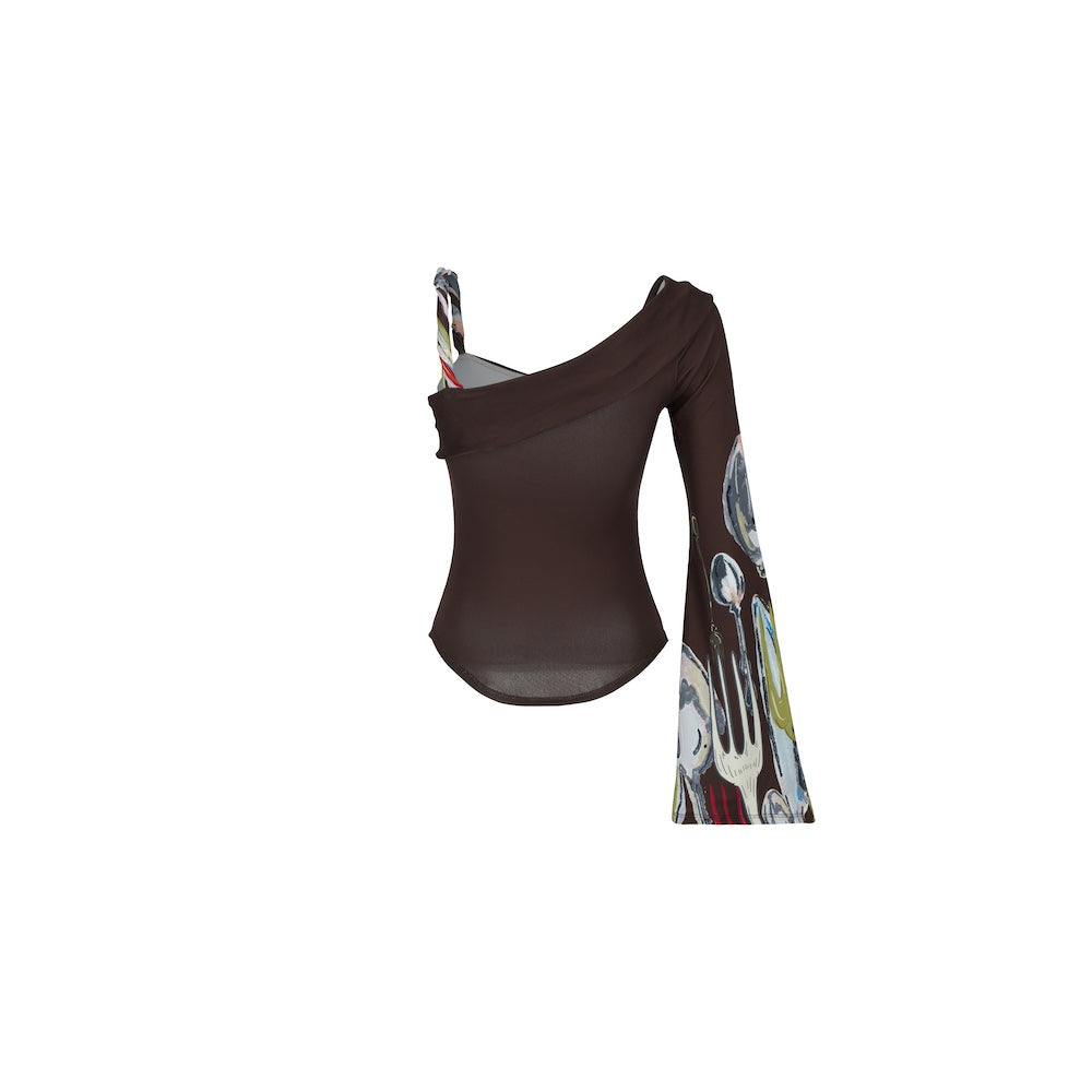 Tableware one shoulder