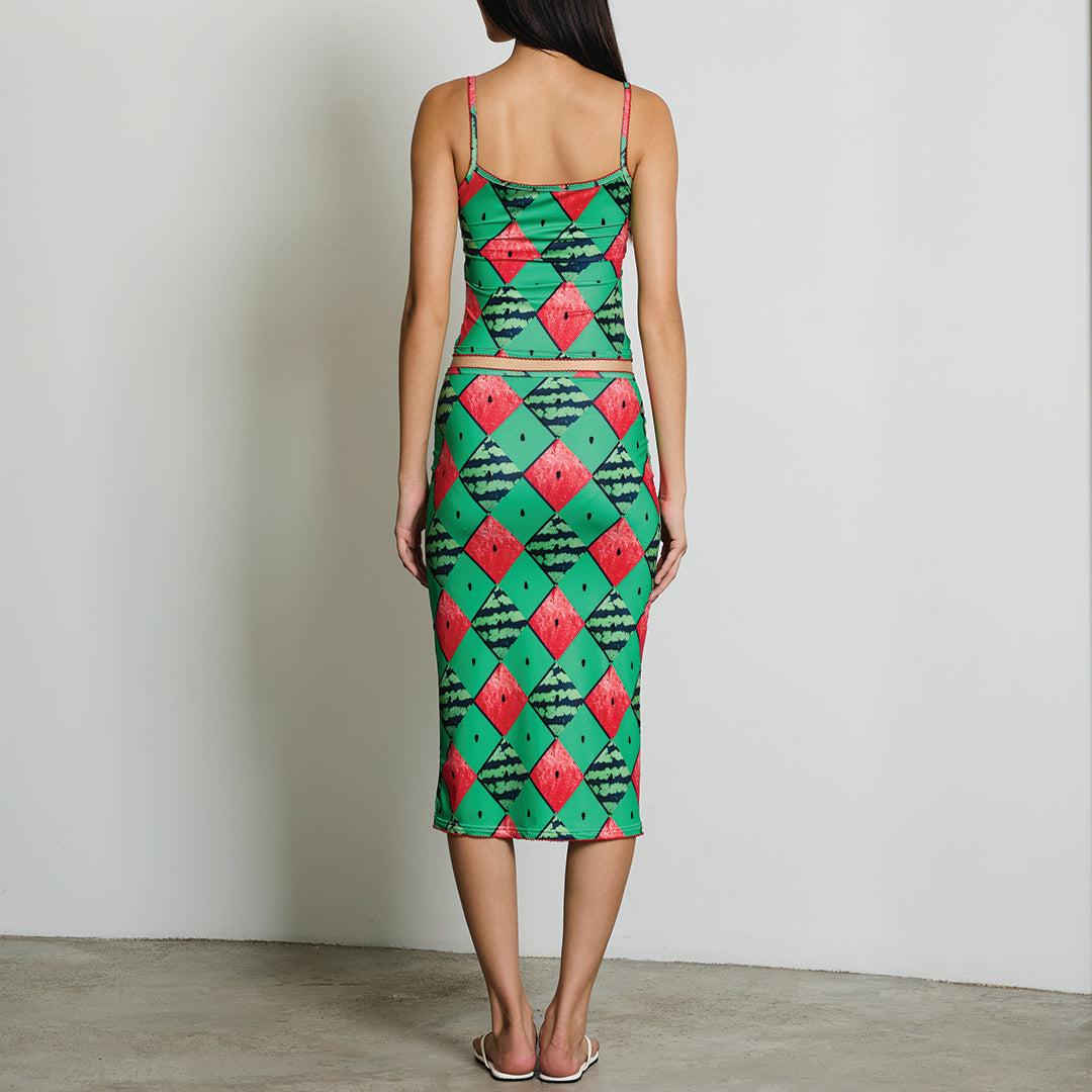 Watermelon skirt