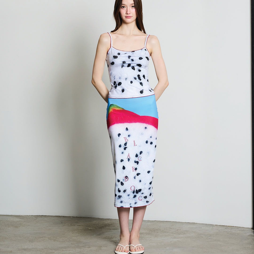 Dragon fruit skirt