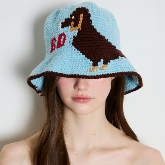 Dachshund bucket hat