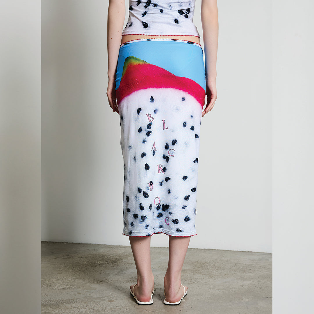 Dragon fruit skirt