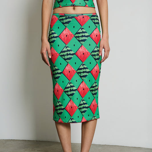 Watermelon skirt
