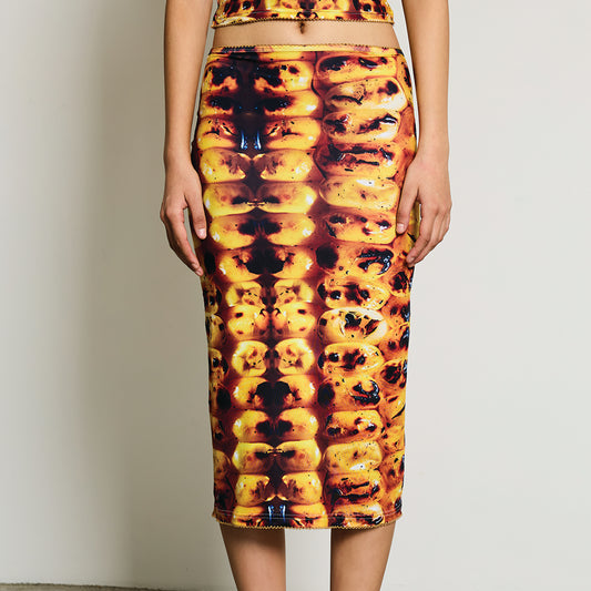 Grilled corn skirt