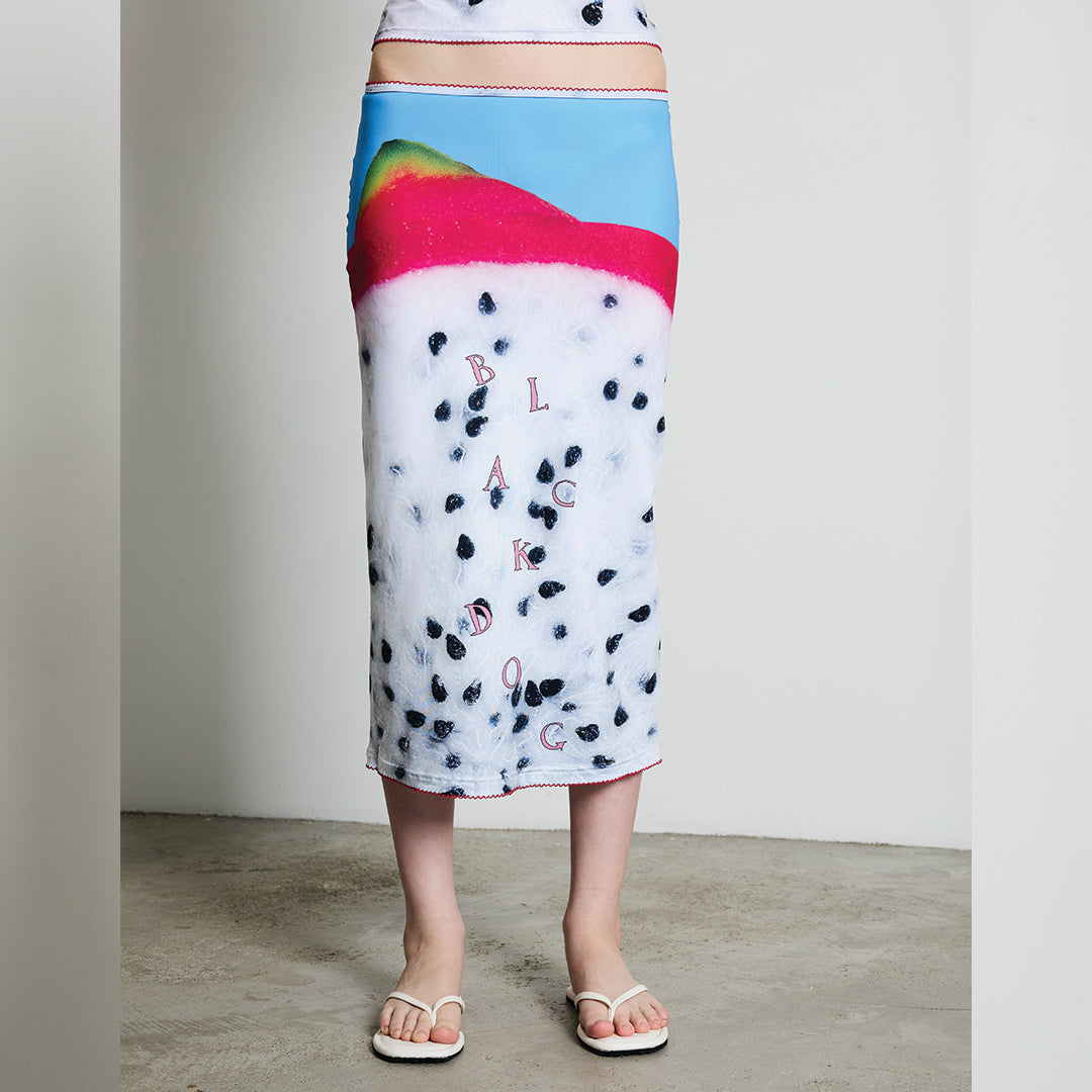Dragon fruit skirt