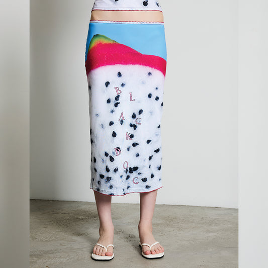 Dragon fruit skirt