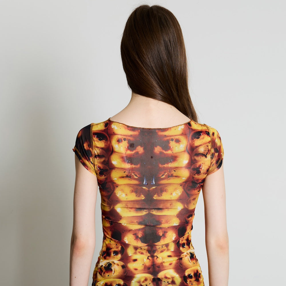 Grazia print tops
