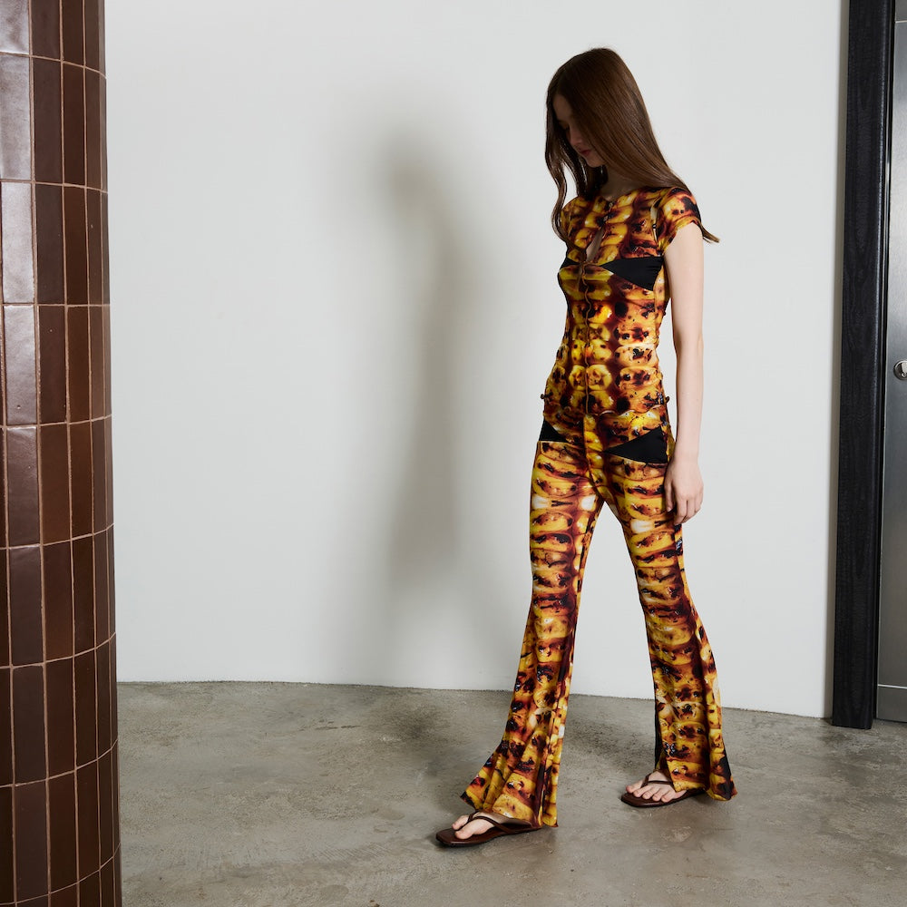 Grazia print pants