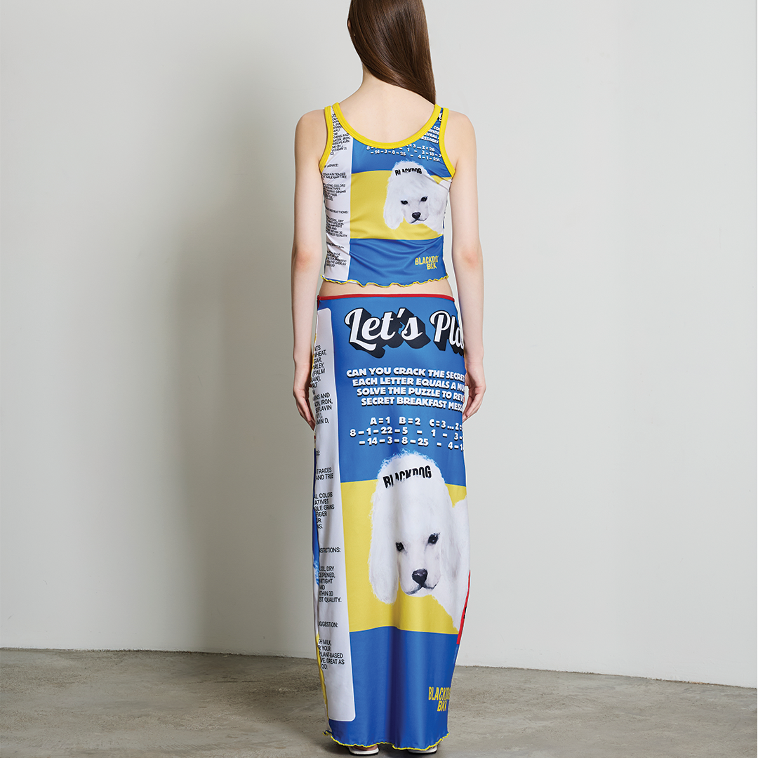 Snow dog skirt