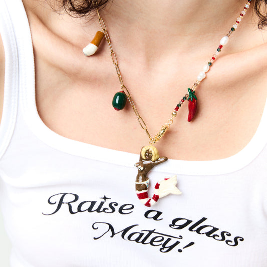 Mermaid necklace (Hand made)