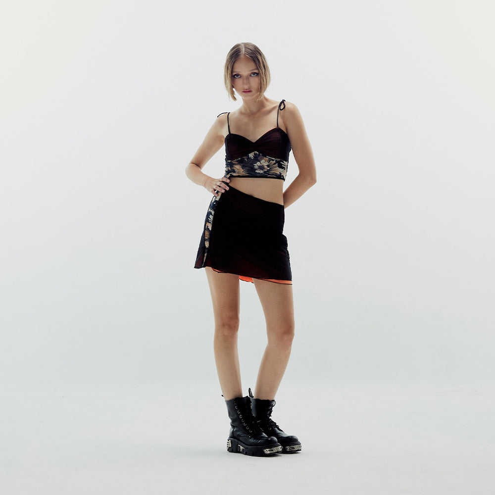 inside out short dress