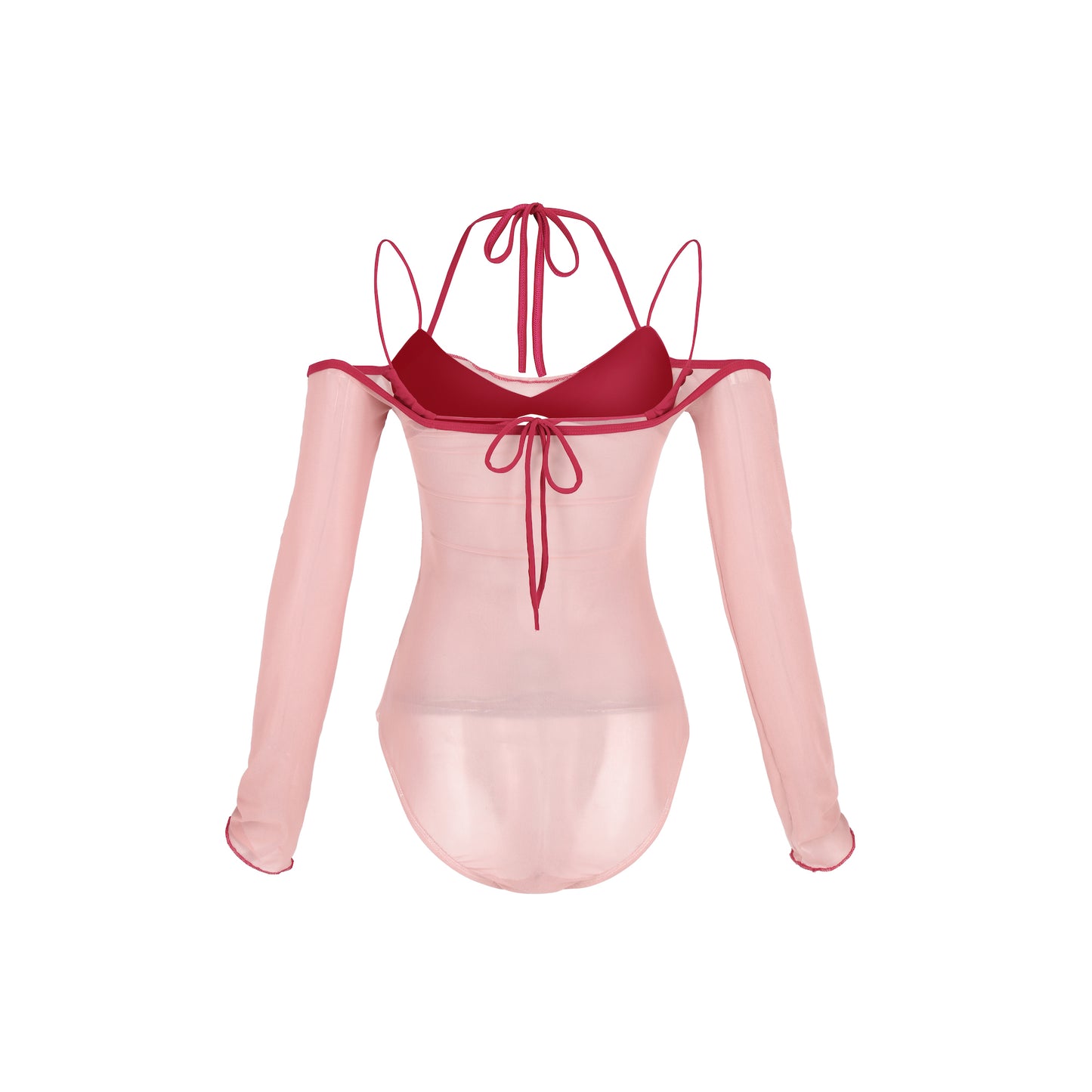 Pink Ashley bodysuit