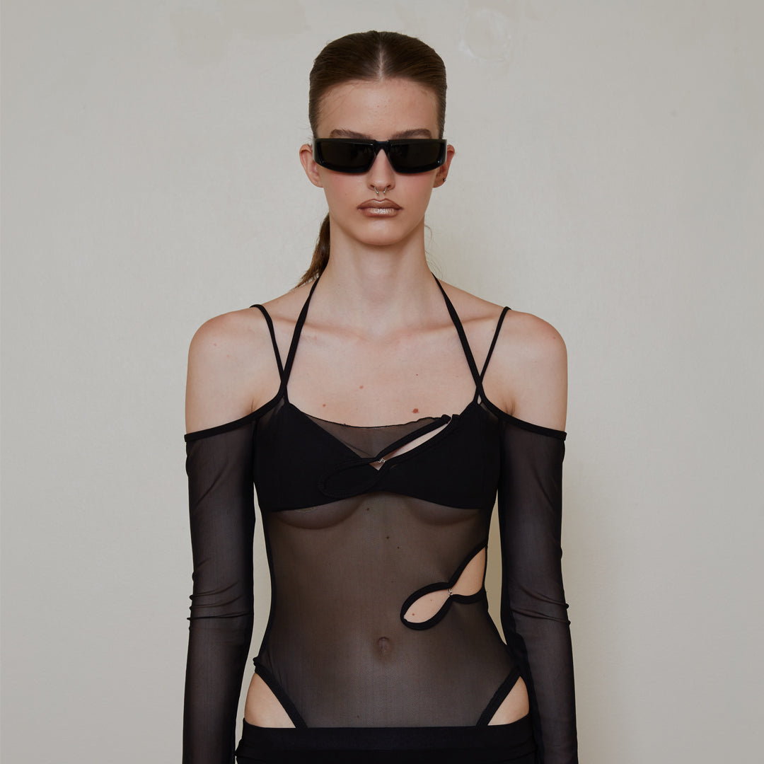 Black Ashley bodysuit