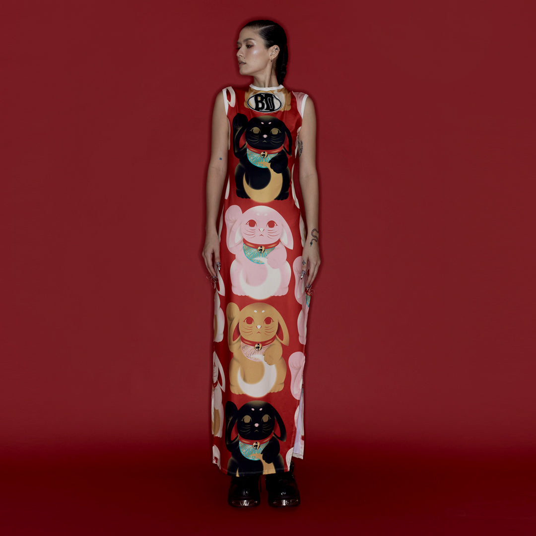 Luck bunny tank dress