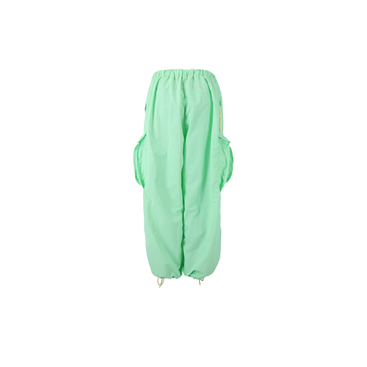 Lime cargo pants