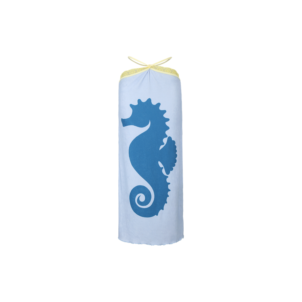 Seahorse towel skirt