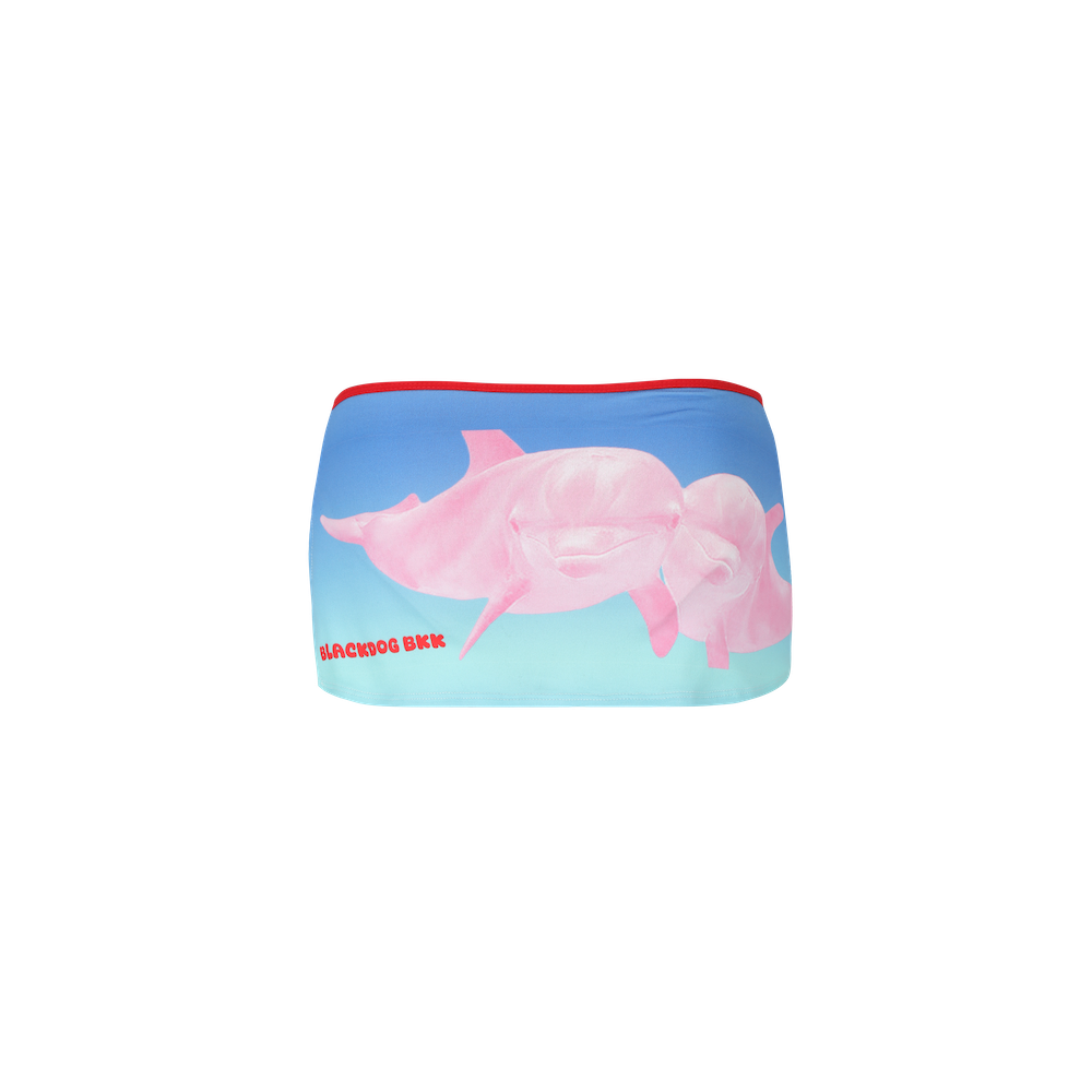Dolphin mini skirt