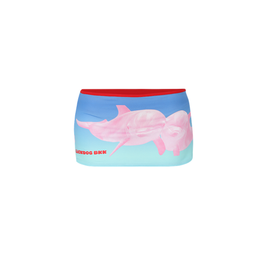 Dolphin mini skirt