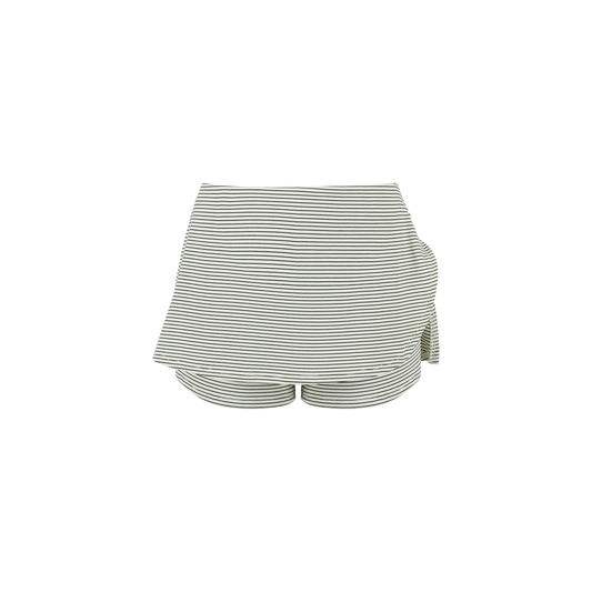Stripe skort