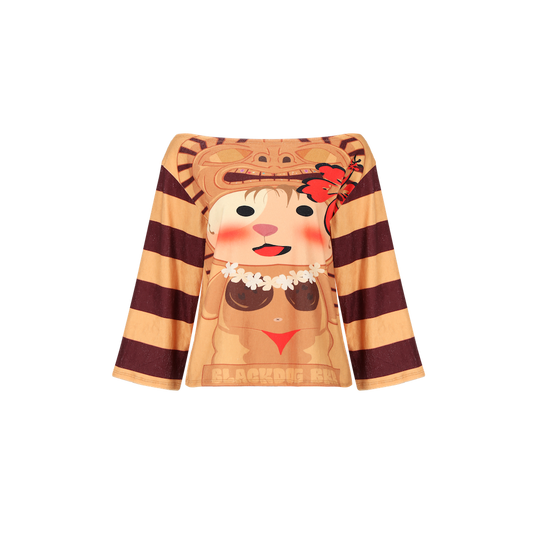 Tiki towel top