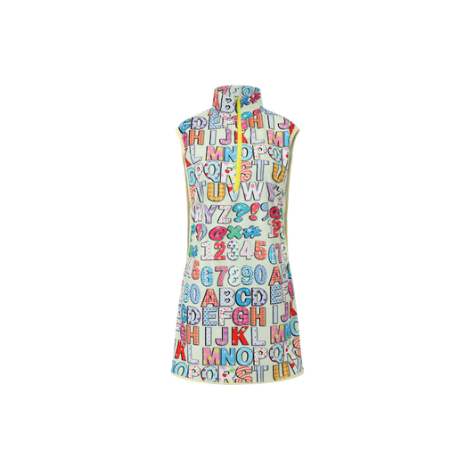 Alphabet  mini dress