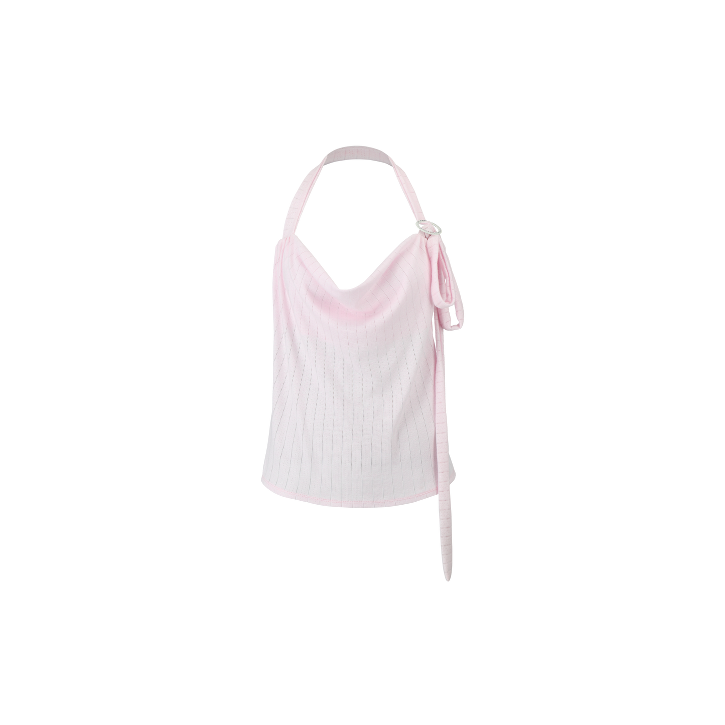Baby pink halter top