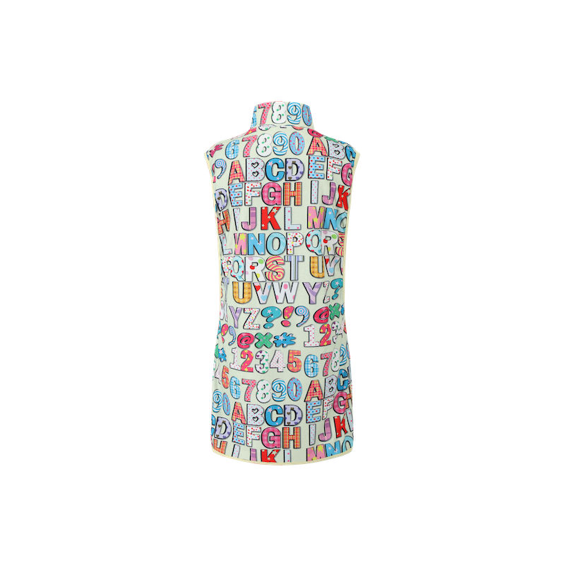 Alphabet  mini dress
