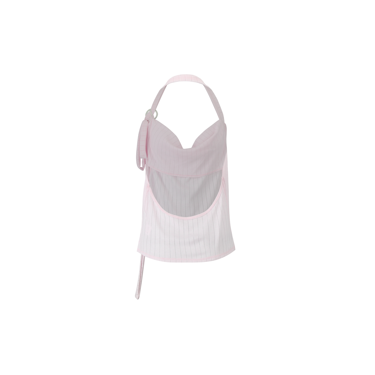Baby pink halter top