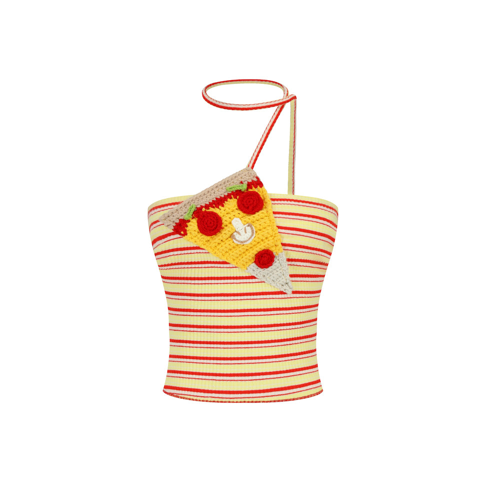 Pizza tube top