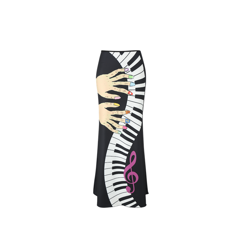 Piano skirt