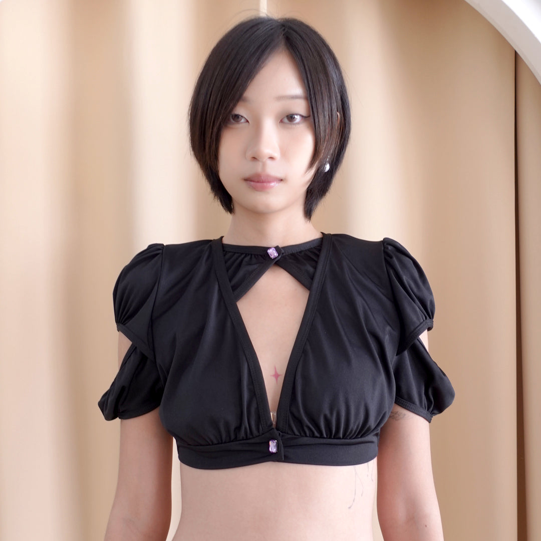 Peek-A-Boo crop top