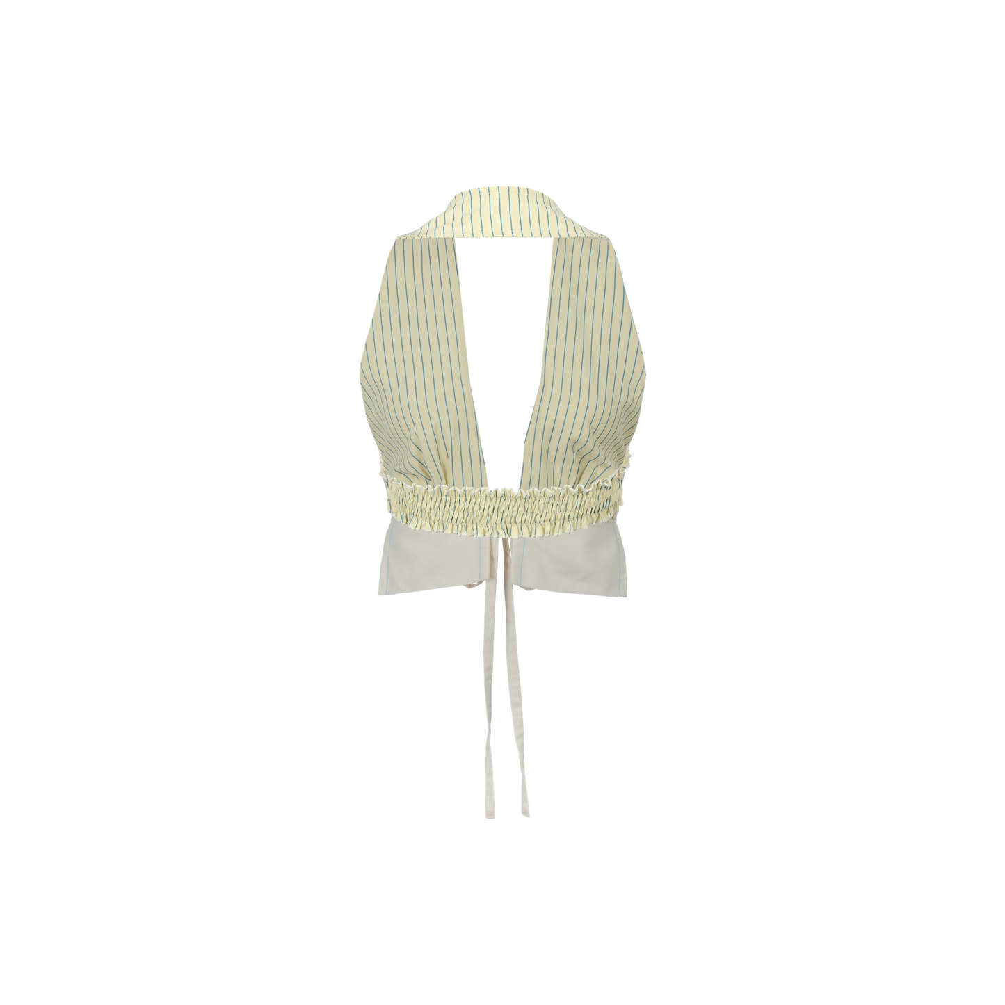 Letter halter top