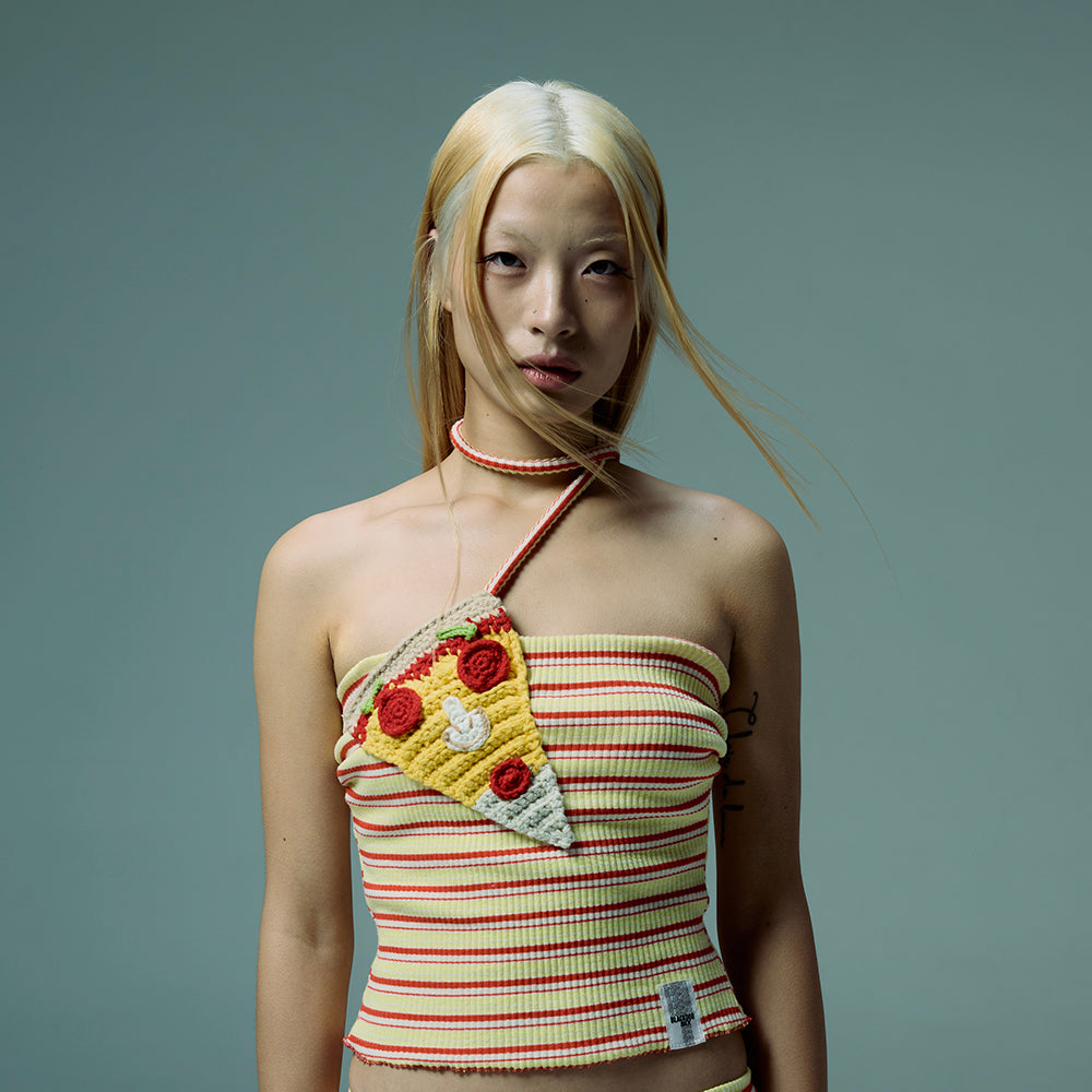 Pizza tube top