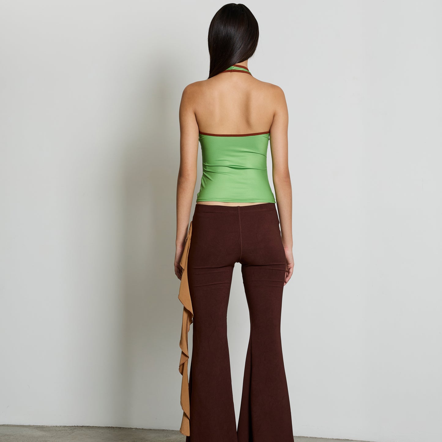 Papaya halter top