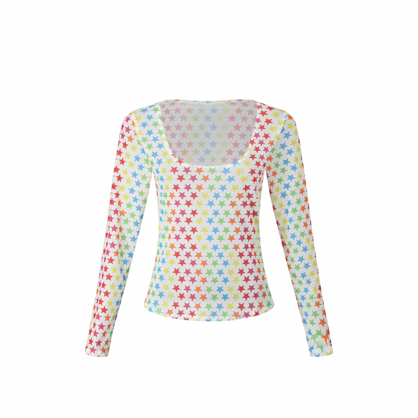 Star see-through top