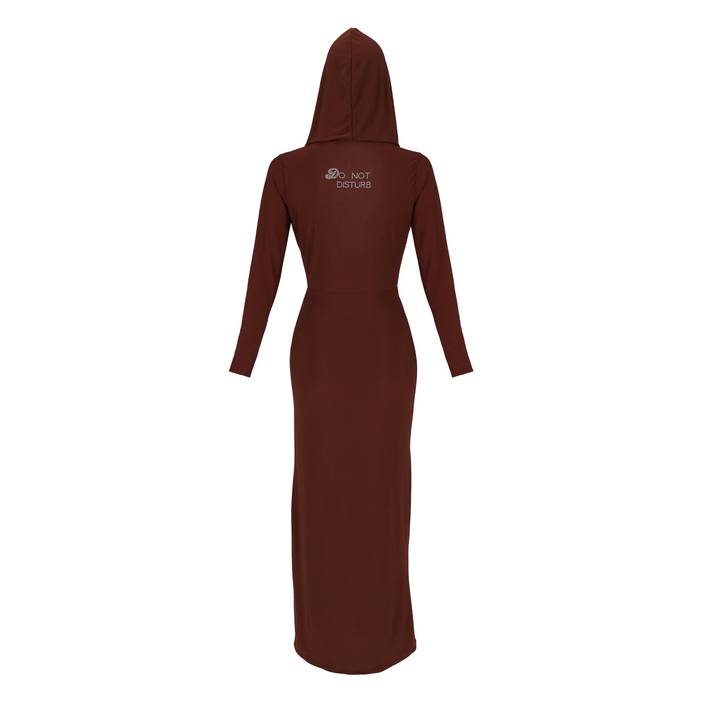 Brown Atmosphere hoodie dress