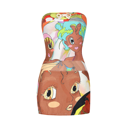 Tan dress