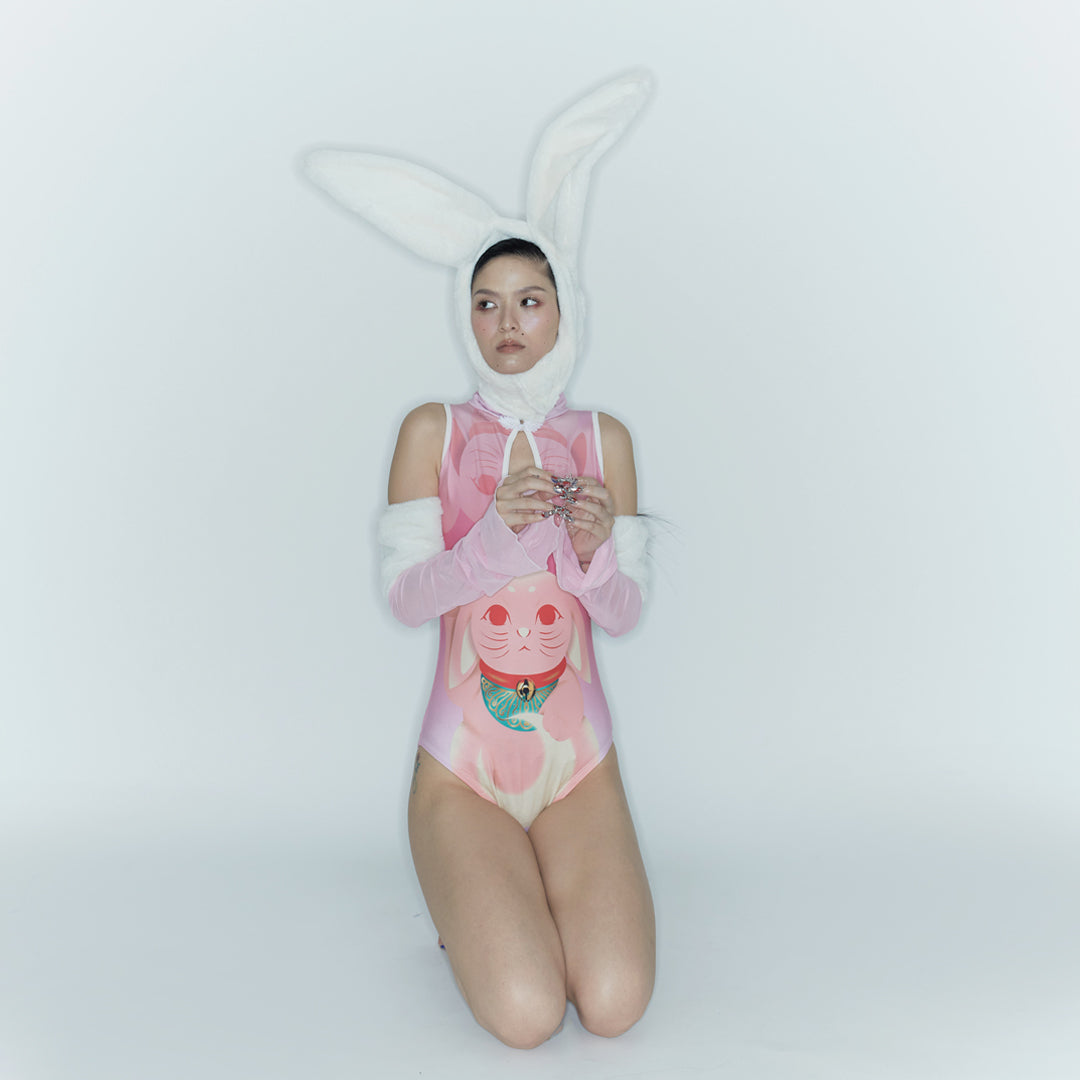 Luck bunny bodysuit